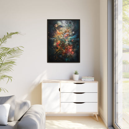 Copy of Hope Is Always With Me Canvas | Celestial Grief Healing Wall Art