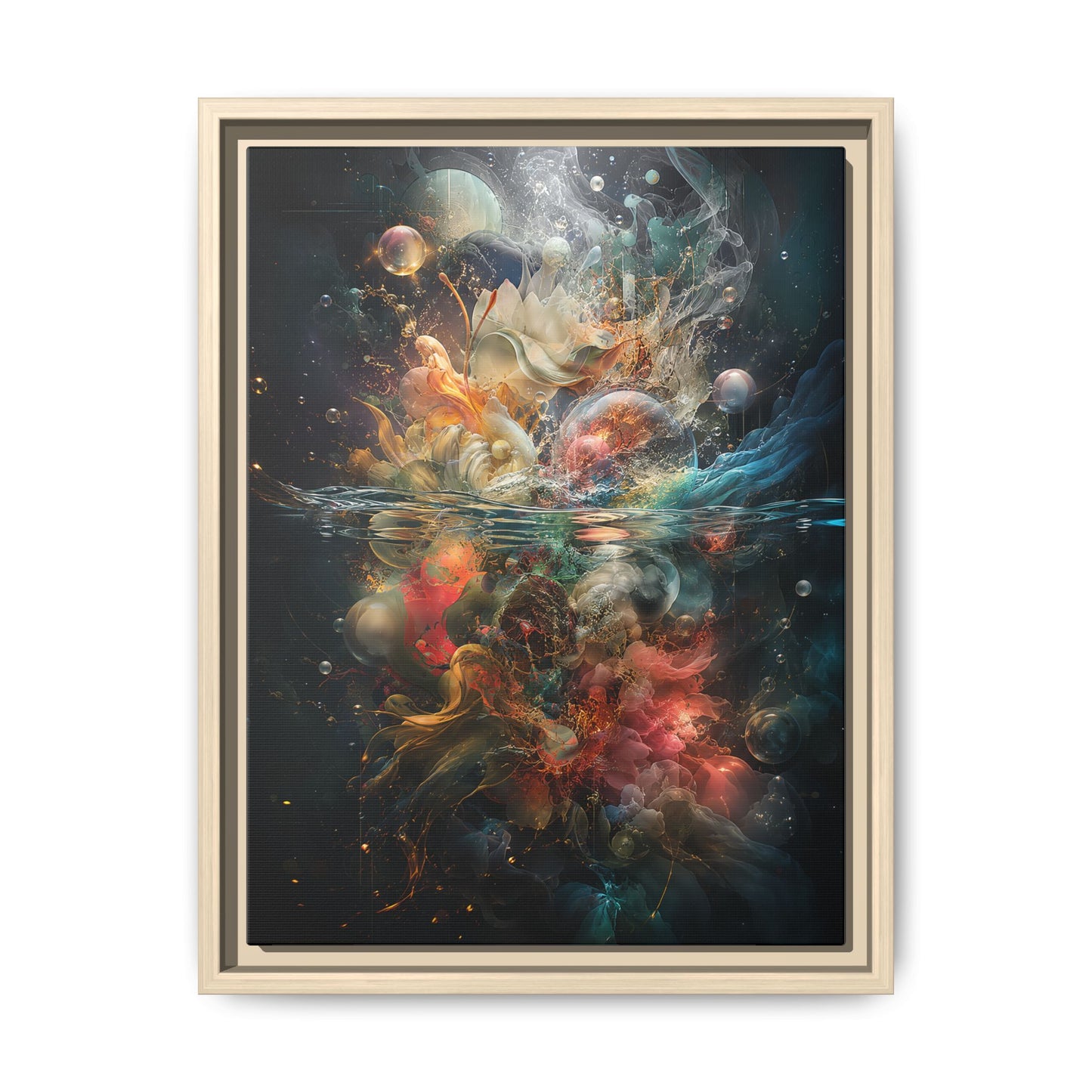 Copy of Hope Is Always With Me Canvas | Celestial Grief Healing Wall Art