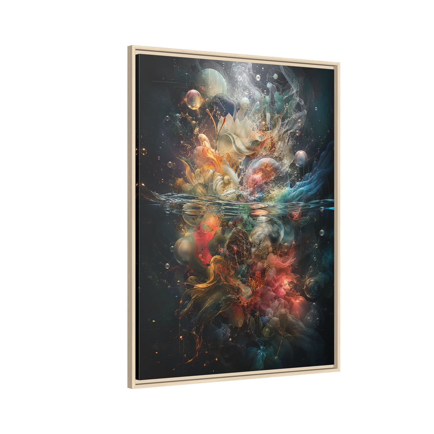 Copy of Hope Is Always With Me Canvas | Celestial Grief Healing Wall Art