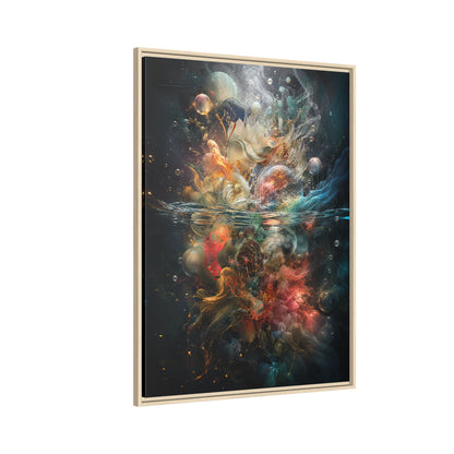 Copy of Hope Is Always With Me Canvas | Celestial Grief Healing Wall Art