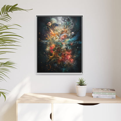 Copy of Hope Is Always With Me Canvas | Celestial Grief Healing Wall Art