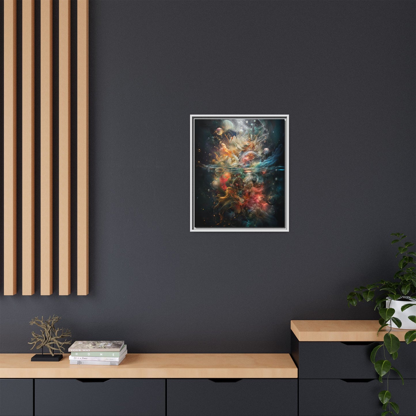 Copy of Hope Is Always With Me Canvas | Celestial Grief Healing Wall Art