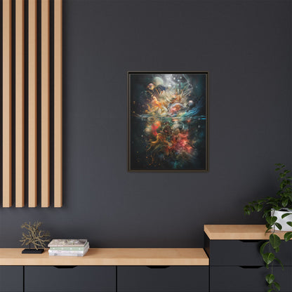Copy of Hope Is Always With Me Canvas | Celestial Grief Healing Wall Art