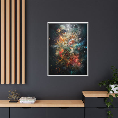Copy of Hope Is Always With Me Canvas | Celestial Grief Healing Wall Art
