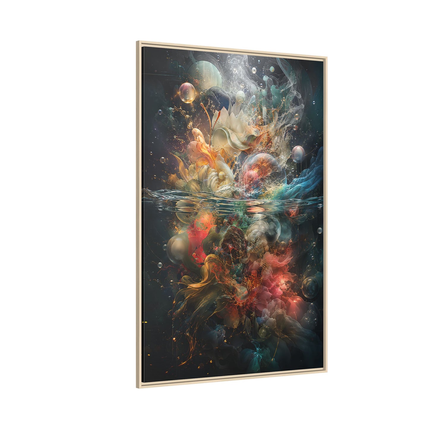 Copy of Hope Is Always With Me Canvas | Celestial Grief Healing Wall Art