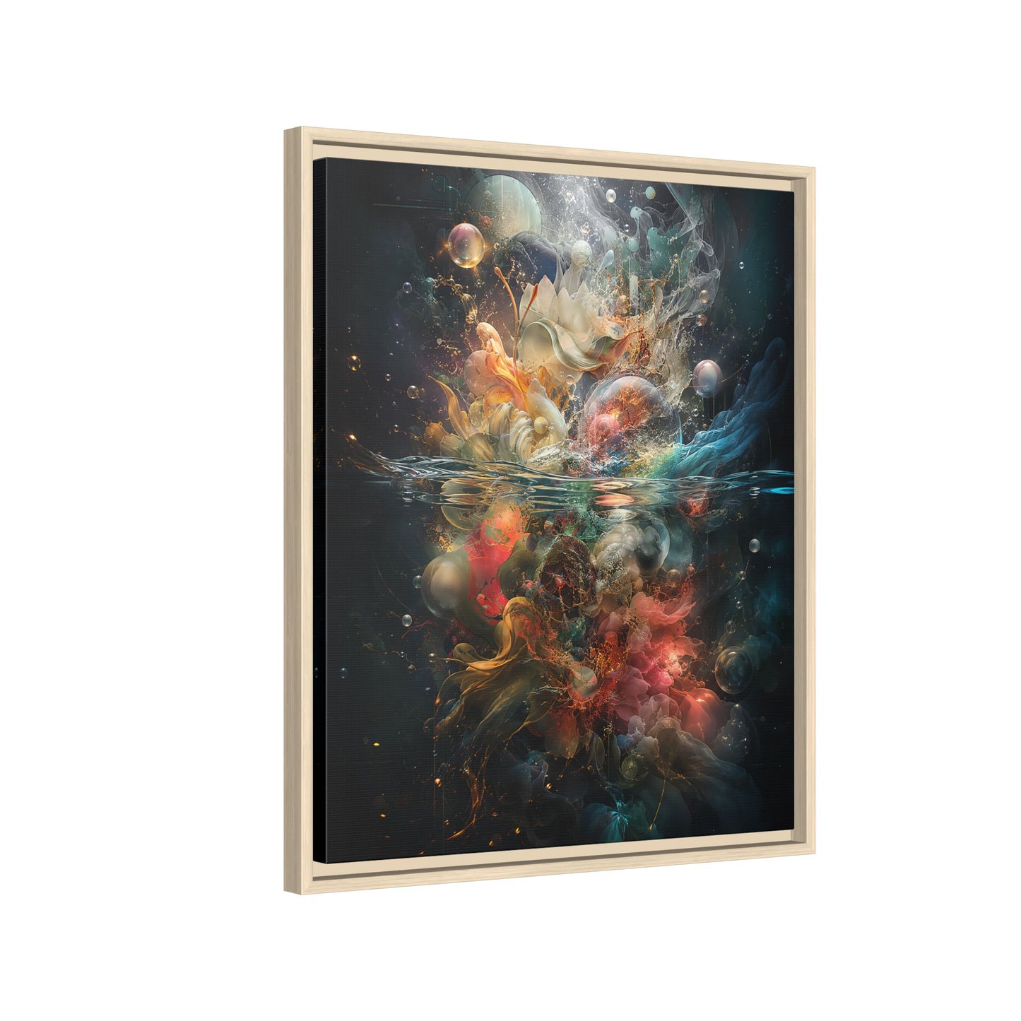 Copy of Hope Is Always With Me Canvas | Celestial Grief Healing Wall Art