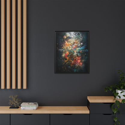 Copy of Hope Is Always With Me Canvas | Celestial Grief Healing Wall Art