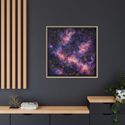 Becoming Someone New Canvas | Inspirational Grief Healing Wall Art
