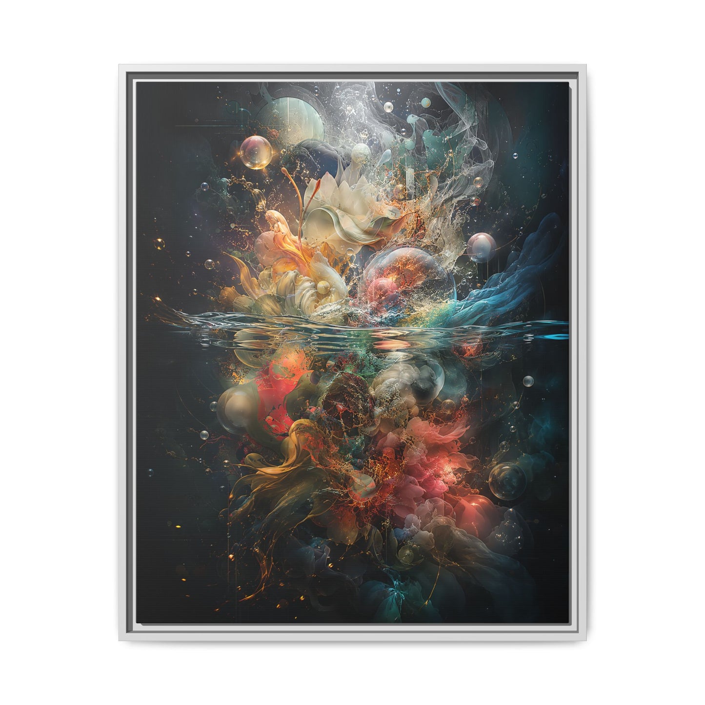 Copy of Hope Is Always With Me Canvas | Celestial Grief Healing Wall Art