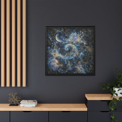 Hope Is Always With Me Canvas | Celestial Grief Healing Wall Art