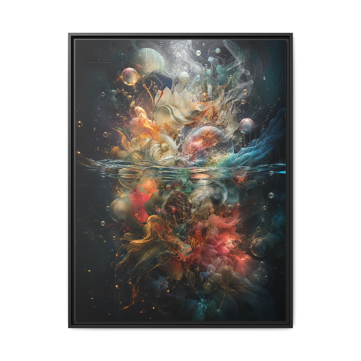 Copy of Hope Is Always With Me Canvas | Celestial Grief Healing Wall Art