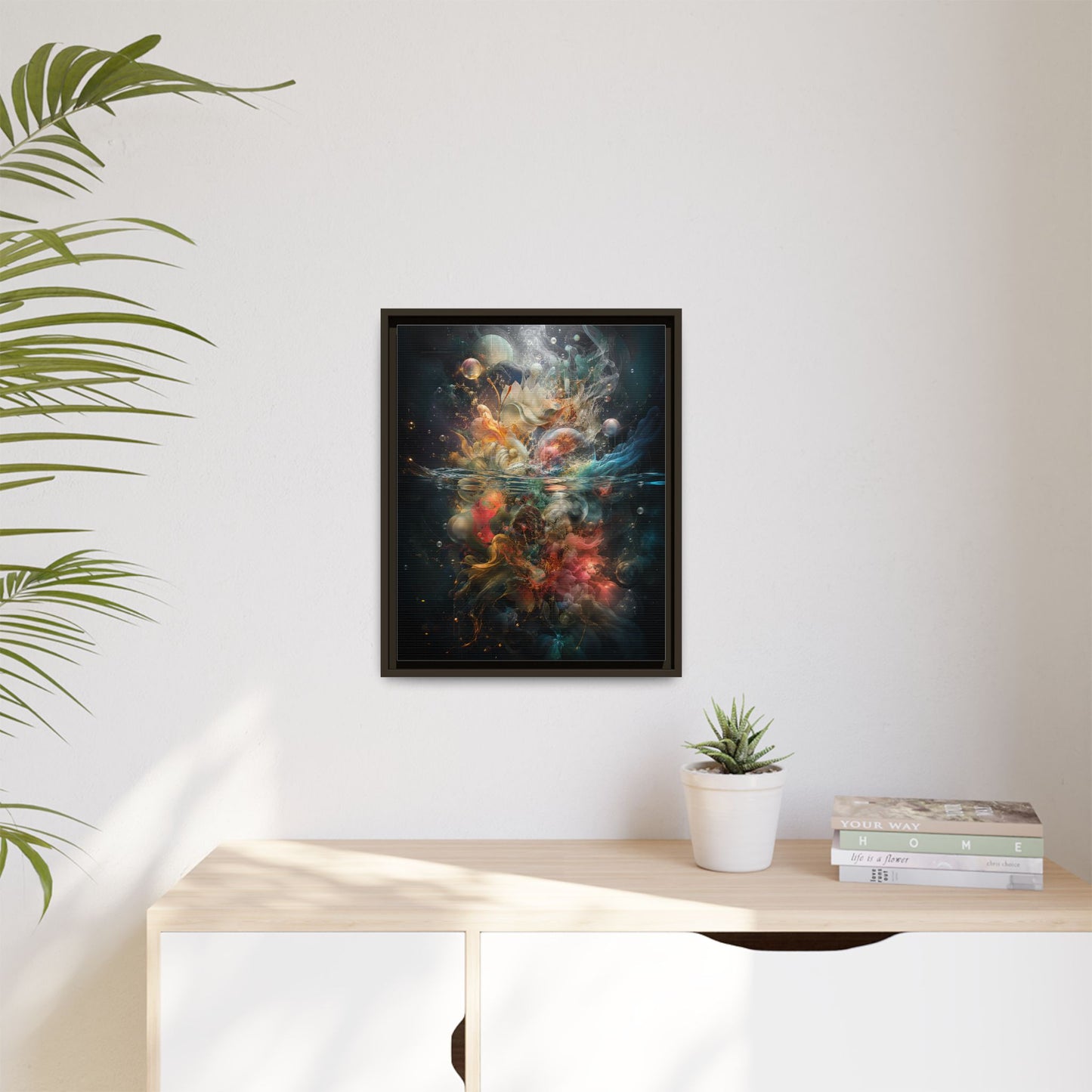 Copy of Hope Is Always With Me Canvas | Celestial Grief Healing Wall Art