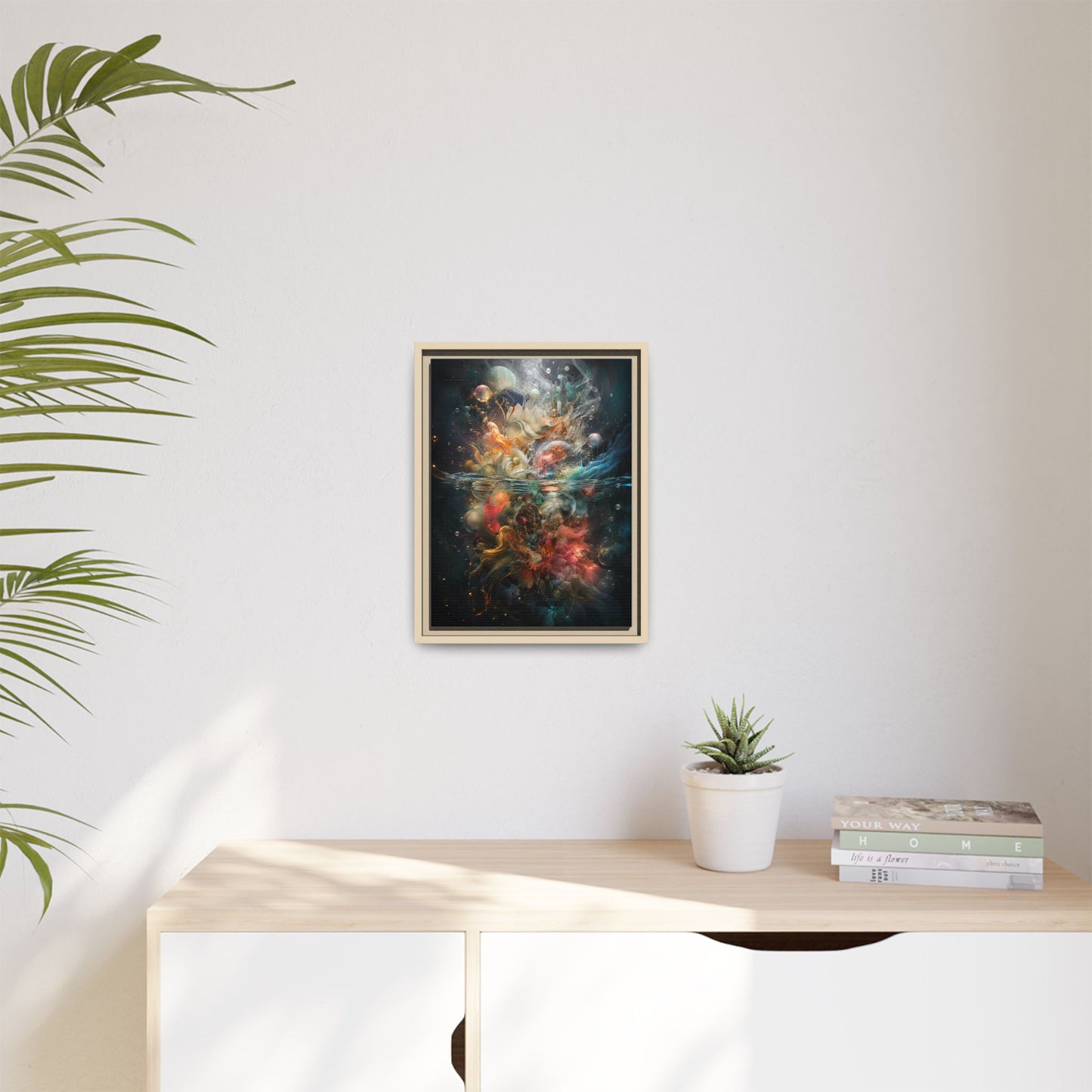 Copy of Hope Is Always With Me Canvas | Celestial Grief Healing Wall Art