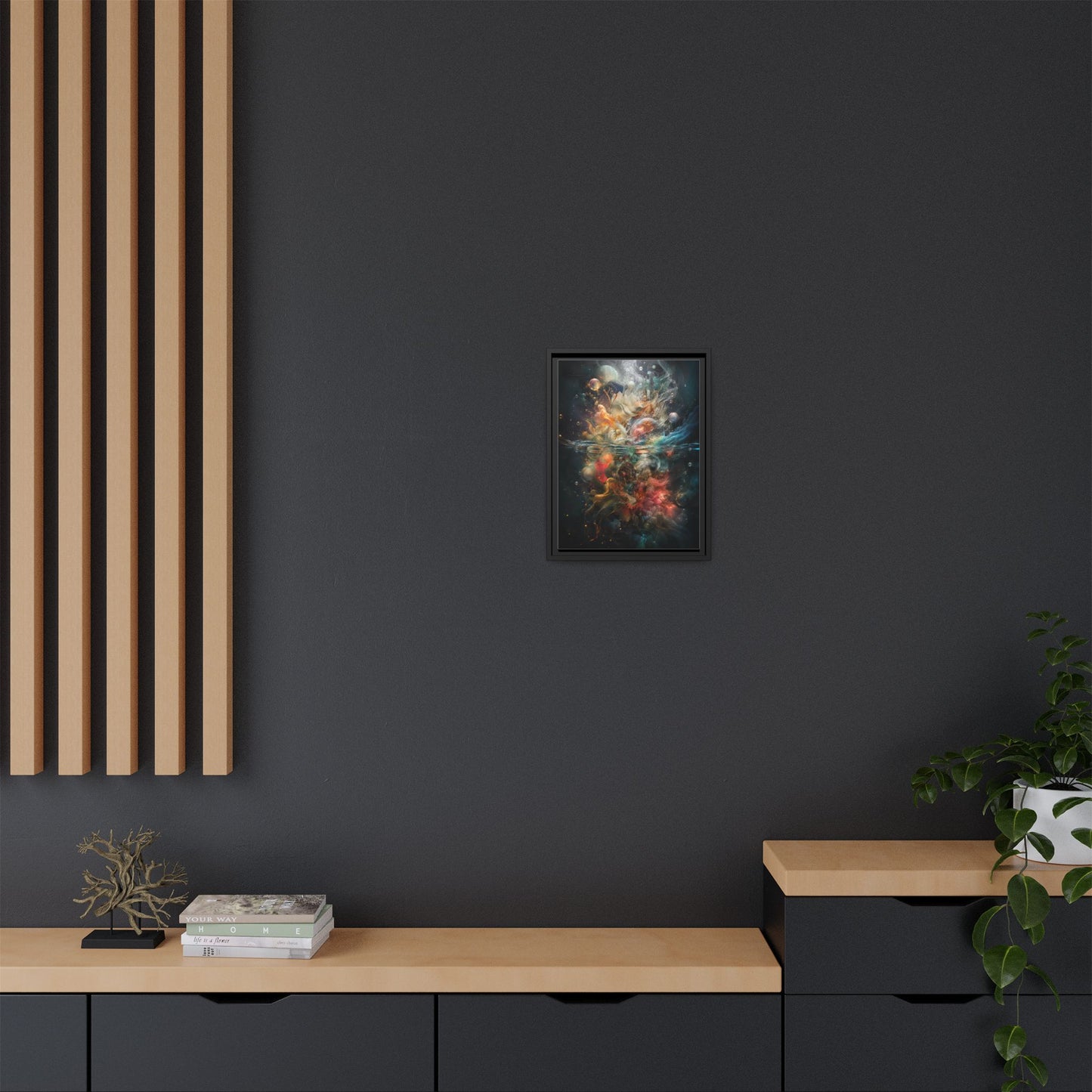 Copy of Hope Is Always With Me Canvas | Celestial Grief Healing Wall Art