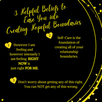 Creating Hopeful Bad A** Boundaries Guide