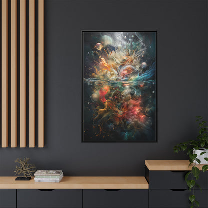 Copy of Hope Is Always With Me Canvas | Celestial Grief Healing Wall Art