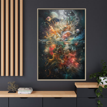 Copy of Hope Is Always With Me Canvas | Celestial Grief Healing Wall Art