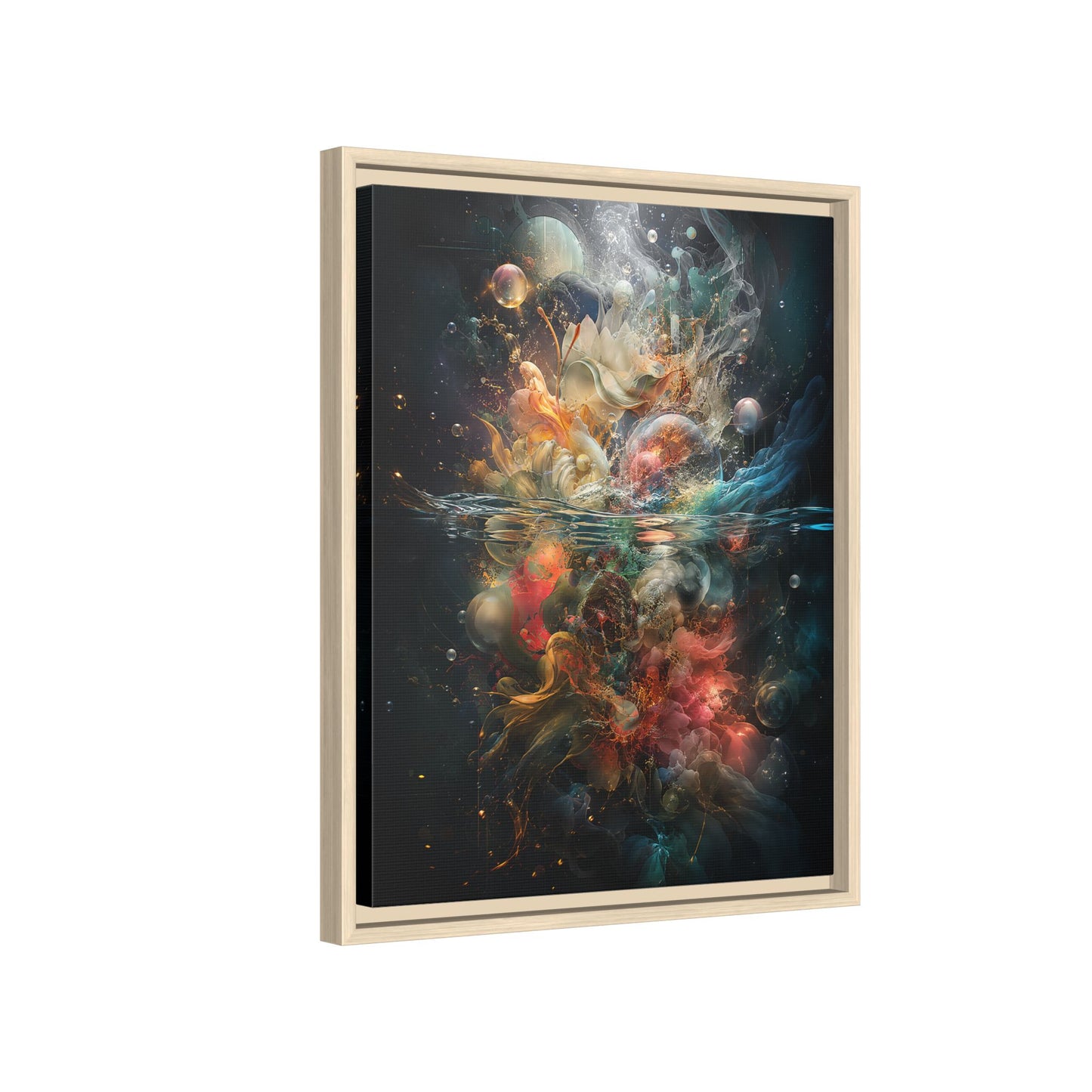 Copy of Hope Is Always With Me Canvas | Celestial Grief Healing Wall Art