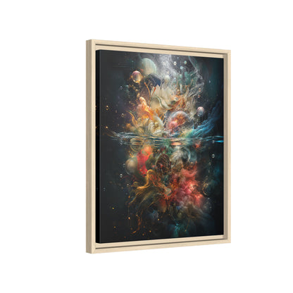 Copy of Hope Is Always With Me Canvas | Celestial Grief Healing Wall Art
