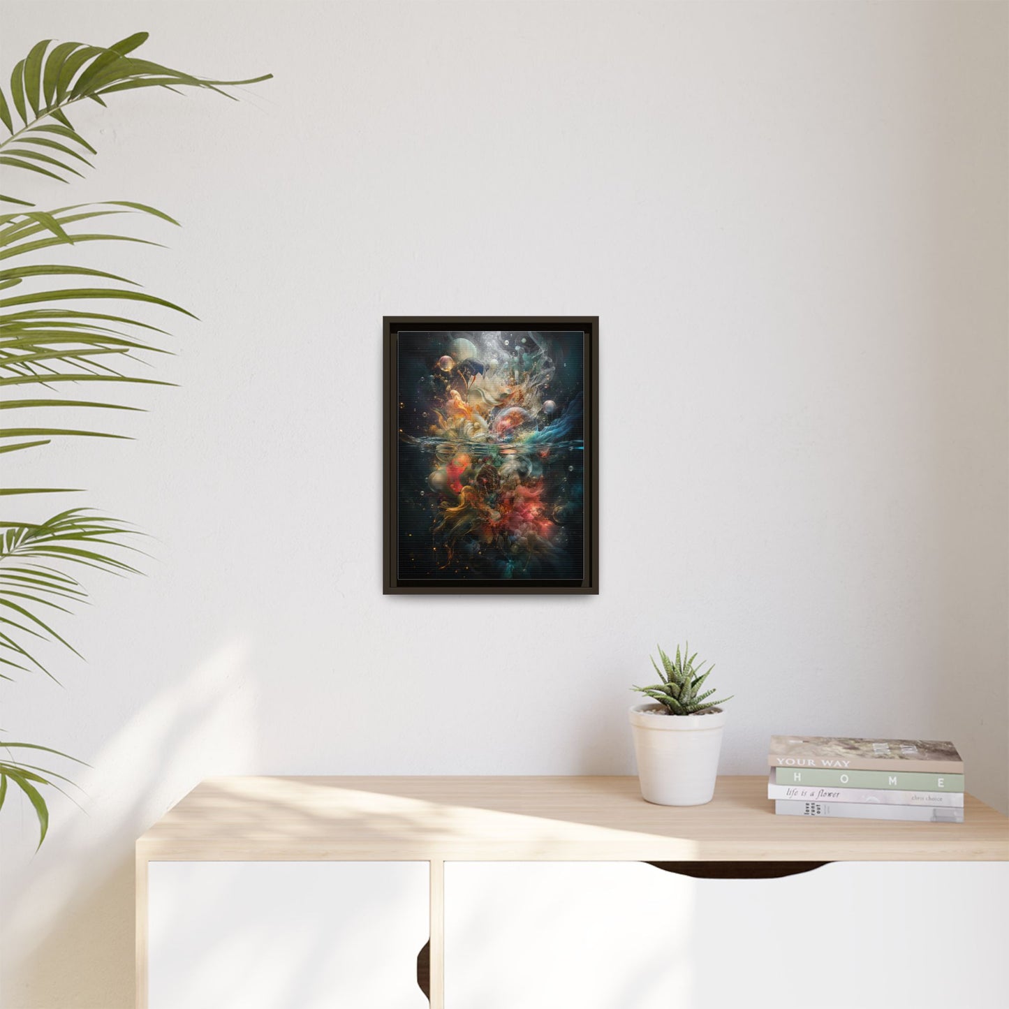 Copy of Hope Is Always With Me Canvas | Celestial Grief Healing Wall Art