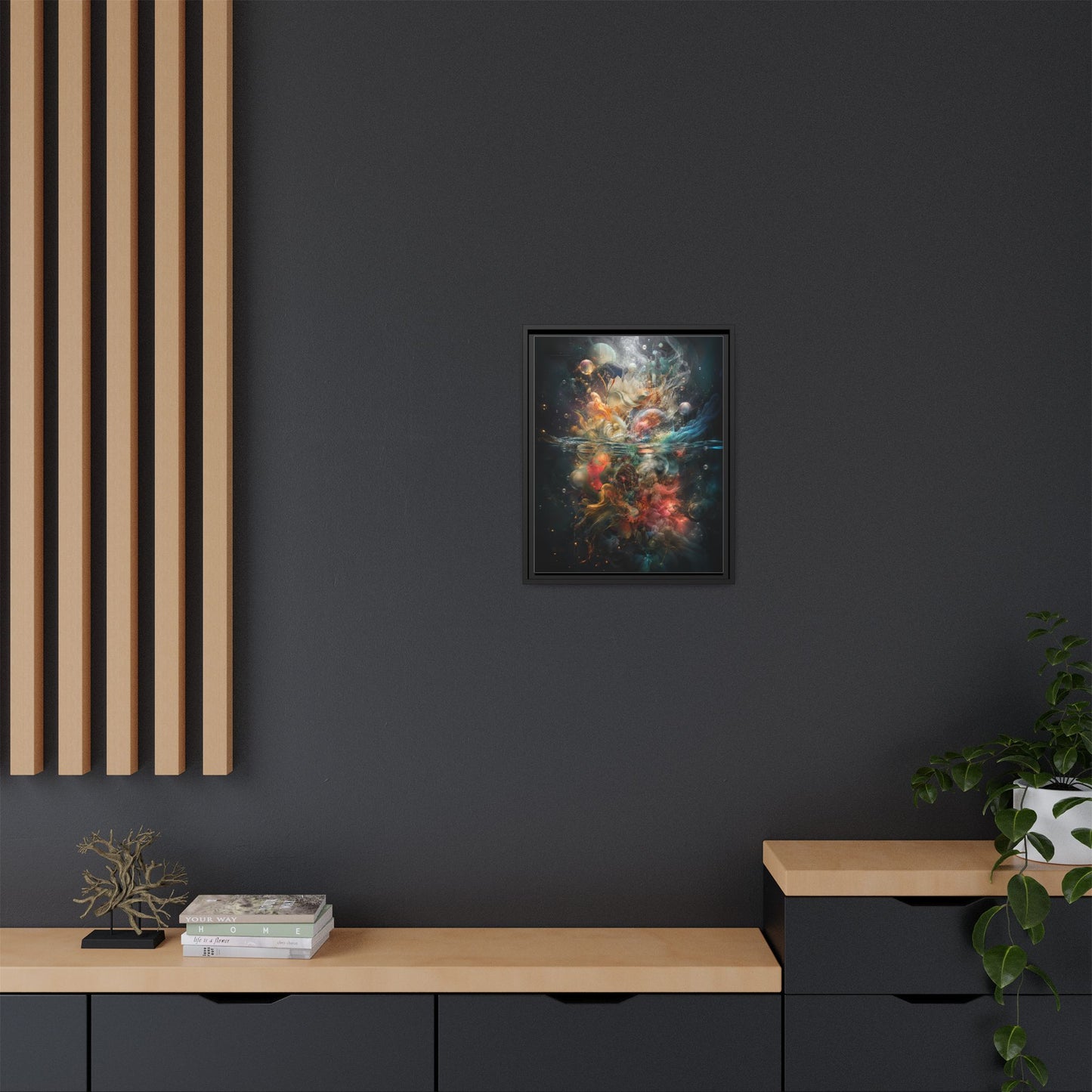 Copy of Hope Is Always With Me Canvas | Celestial Grief Healing Wall Art
