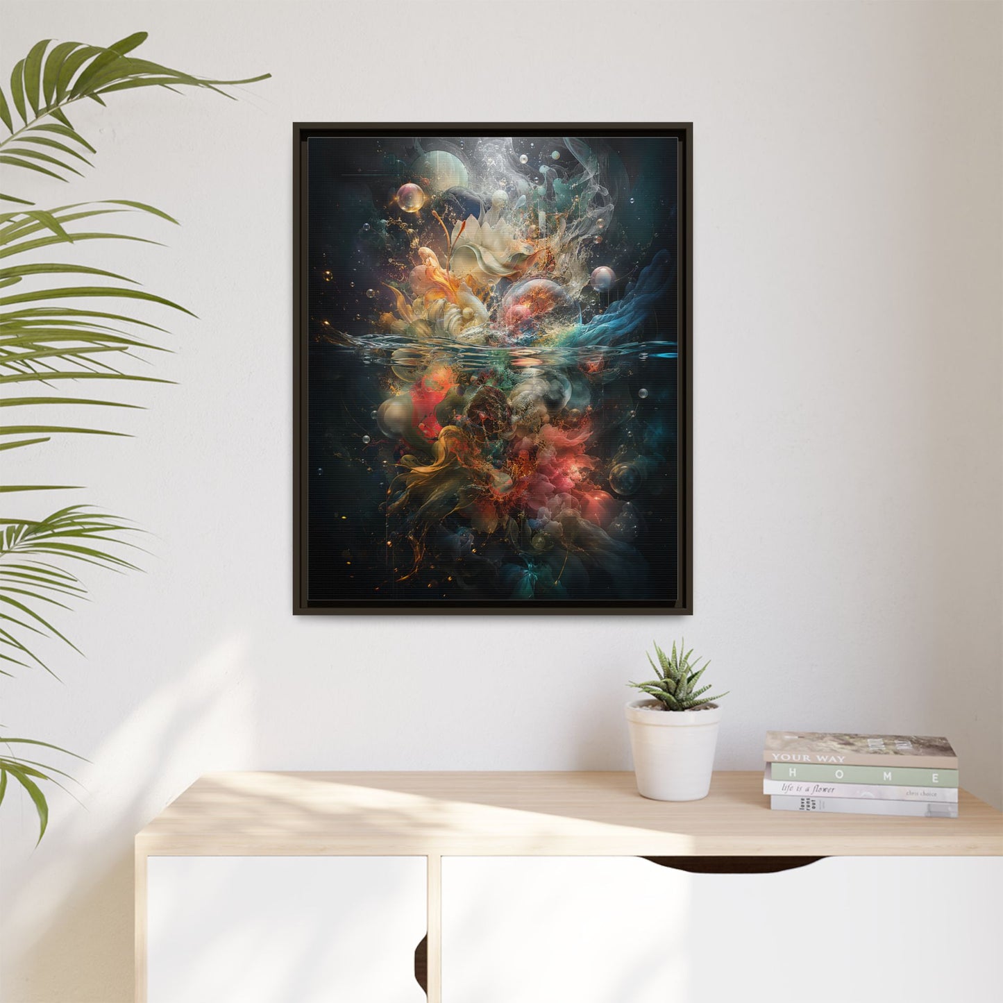 Copy of Hope Is Always With Me Canvas | Celestial Grief Healing Wall Art