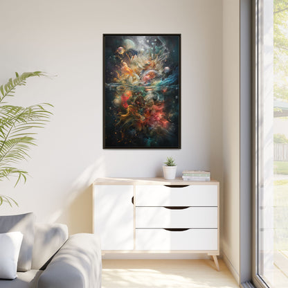 Copy of Hope Is Always With Me Canvas | Celestial Grief Healing Wall Art