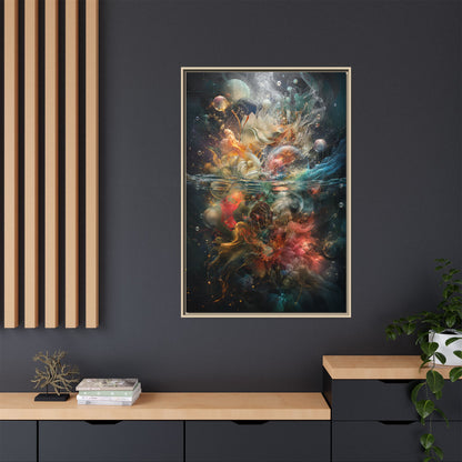 Copy of Hope Is Always With Me Canvas | Celestial Grief Healing Wall Art