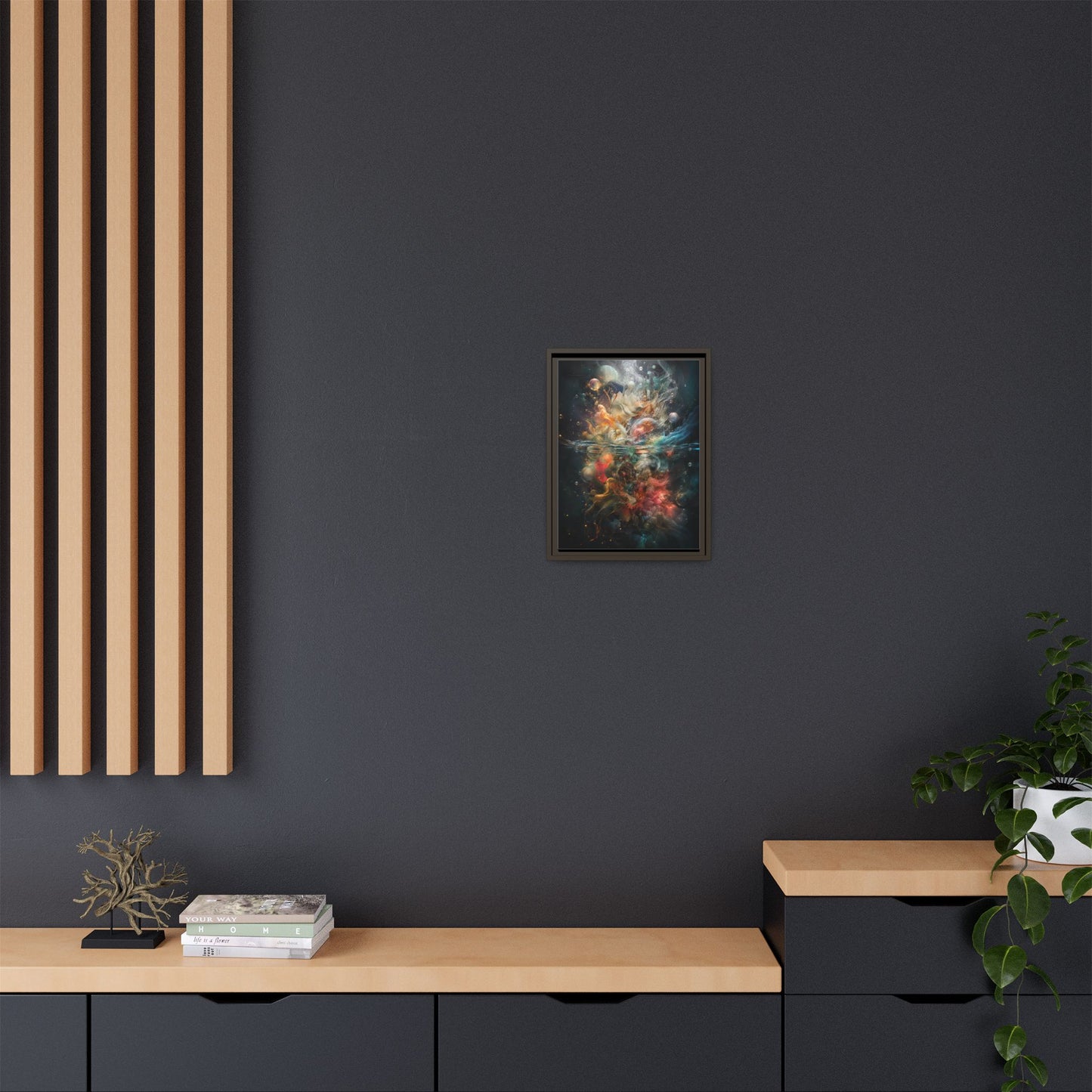 Copy of Hope Is Always With Me Canvas | Celestial Grief Healing Wall Art
