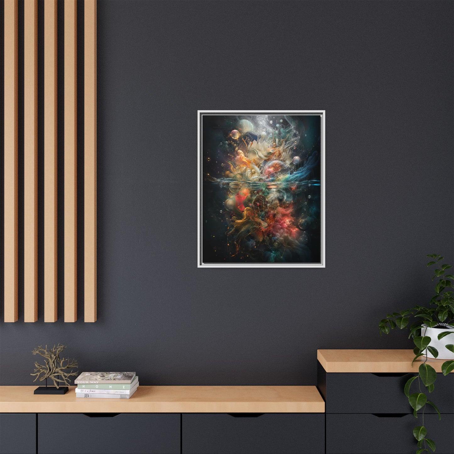 Copy of Hope Is Always With Me Canvas | Celestial Grief Healing Wall Art
