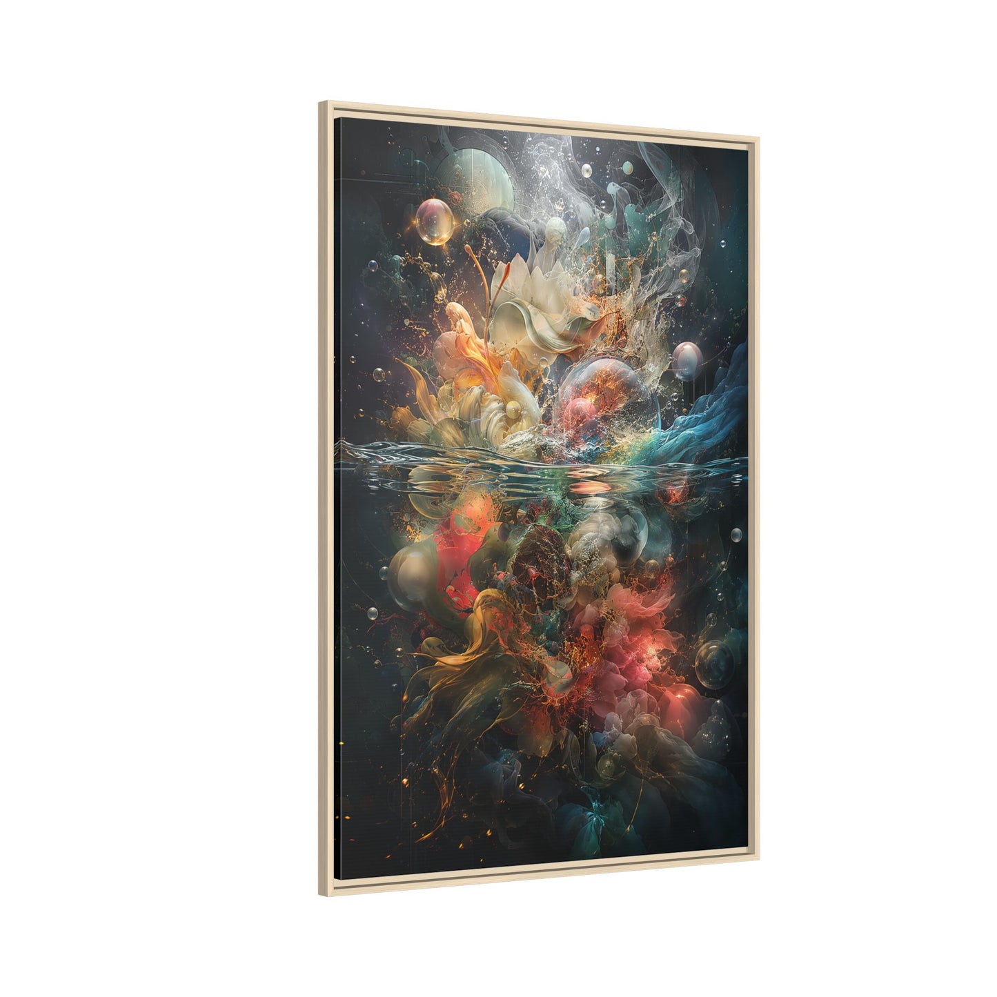 Copy of Hope Is Always With Me Canvas | Celestial Grief Healing Wall Art