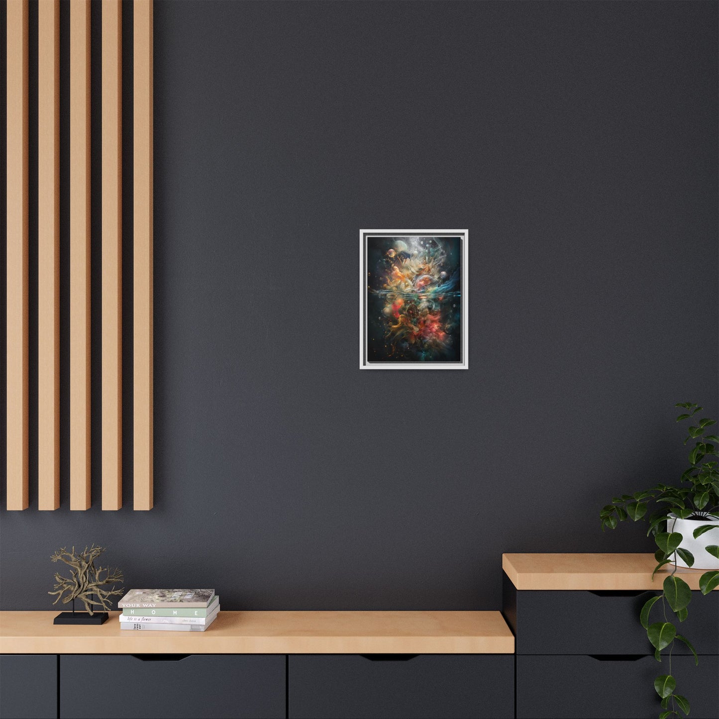 Copy of Hope Is Always With Me Canvas | Celestial Grief Healing Wall Art