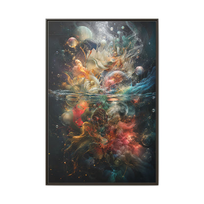 Copy of Hope Is Always With Me Canvas | Celestial Grief Healing Wall Art