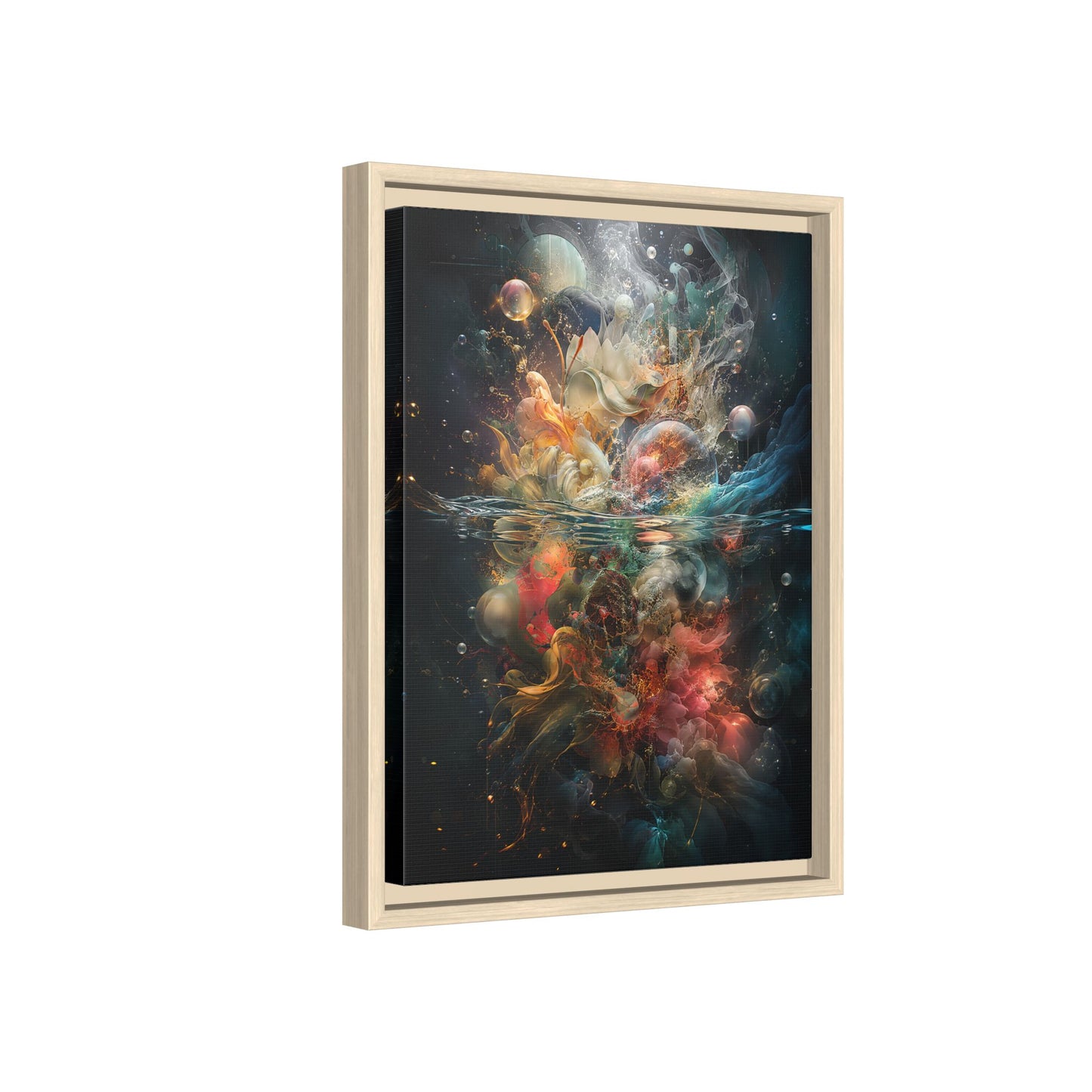 Copy of Hope Is Always With Me Canvas | Celestial Grief Healing Wall Art