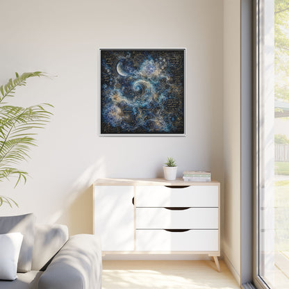 Hope Is Always With Me Canvas | Celestial Grief Healing Wall Art