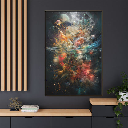 Copy of Hope Is Always With Me Canvas | Celestial Grief Healing Wall Art