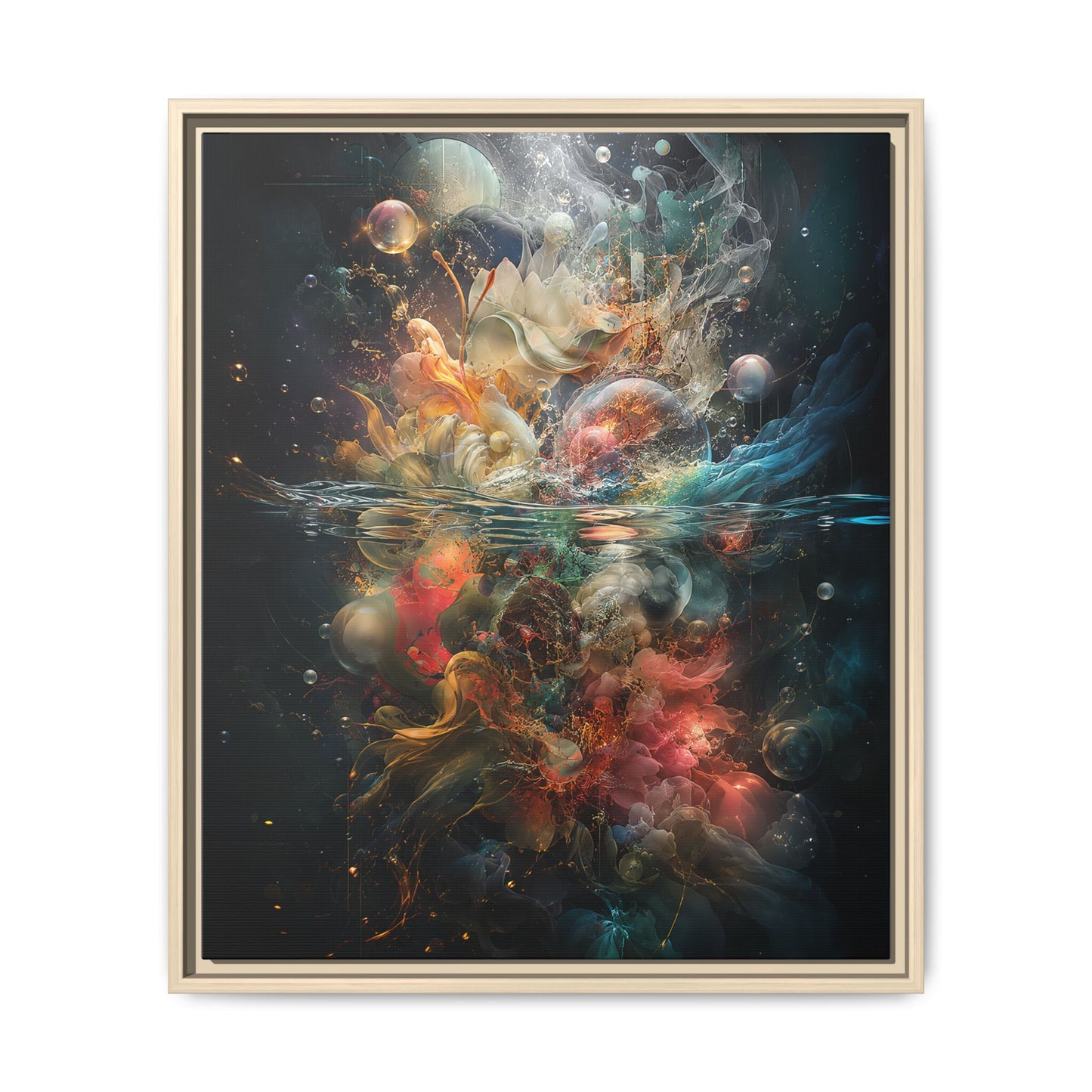 Copy of Hope Is Always With Me Canvas | Celestial Grief Healing Wall Art