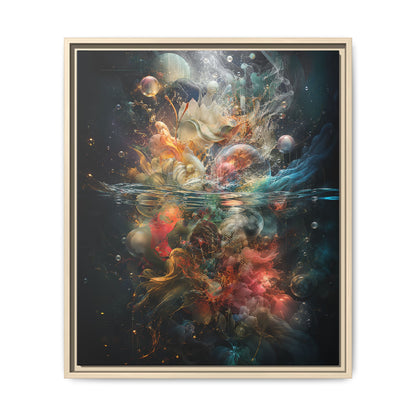 Copy of Hope Is Always With Me Canvas | Celestial Grief Healing Wall Art