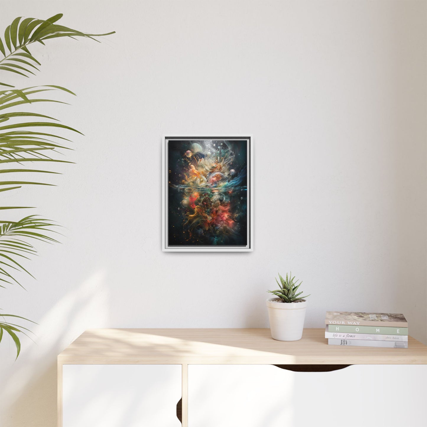 Copy of Hope Is Always With Me Canvas | Celestial Grief Healing Wall Art