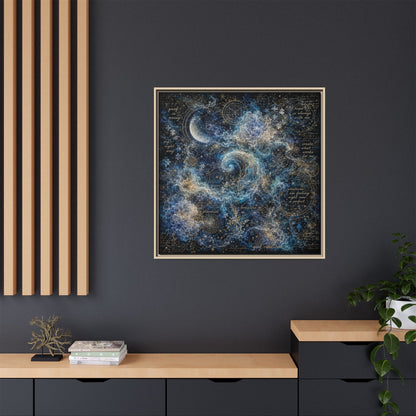 Hope Is Always With Me Canvas | Celestial Grief Healing Wall Art