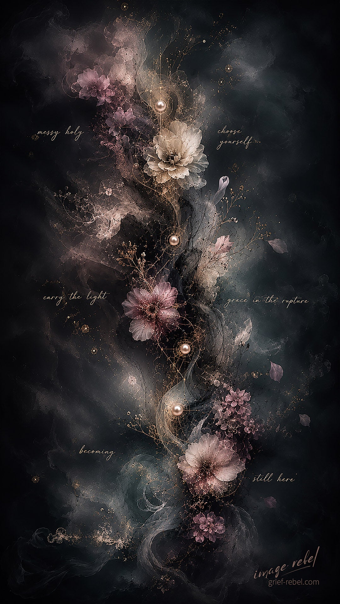 Alive Within the Ache — Grief Rebel Free Screensaver Download